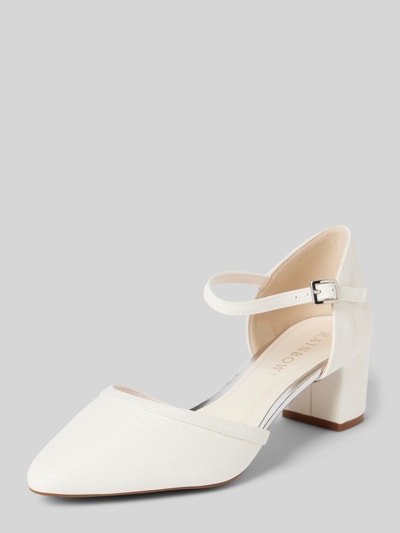Peek & Cloppenburg Rainbow ClubPumps mit Dornschließe Modell 'CHARLOT' in weiss