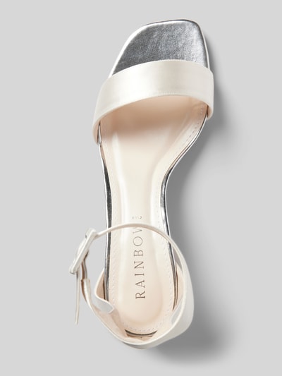 Peek & Cloppenburg Rainbow ClubSandalette Im Metallic-Look Modell 'Donnah' In Offwhite