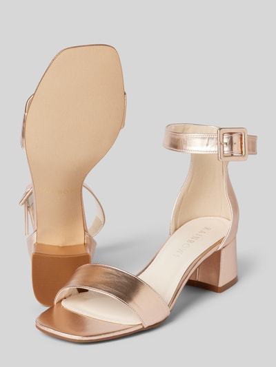 Peek & Cloppenburg Rainbow ClubSandalette Im Metallic-Look Modell 'Donnah' In Rose Gold Melange