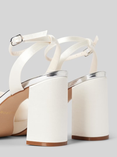 Peek & Cloppenburg Rainbow ClubSandalette Mit Blockabsatz Modell 'Caitlin' In Offwhite