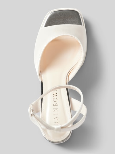 Peek & Cloppenburg Rainbow ClubSandalette Mit Blockabsatz Modell 'Caitlin' In Offwhite