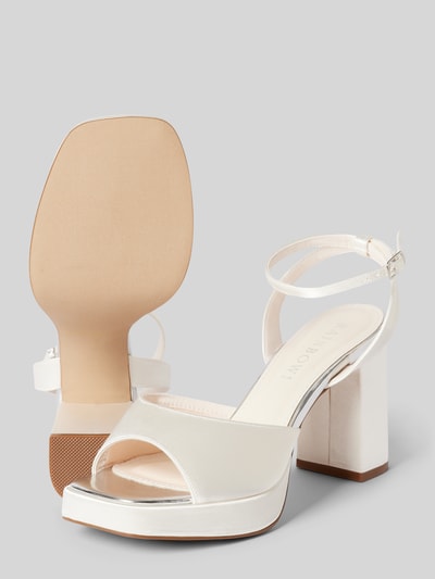 Peek & Cloppenburg Rainbow ClubSandalette Mit Blockabsatz Modell 'Caitlin' In Offwhite