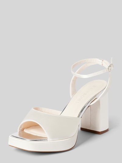 Peek & Cloppenburg Rainbow ClubSandalette Mit Blockabsatz Modell 'Caitlin' In Offwhite