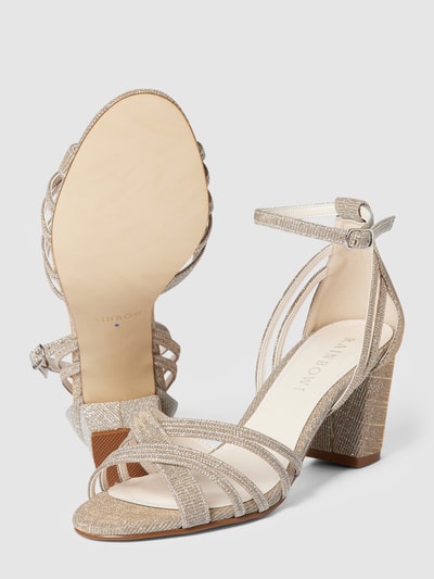 Peek & Cloppenburg Rainbow ClubSandaletten Mit Dornschließe Modell 'Jayne' In Gold Melange