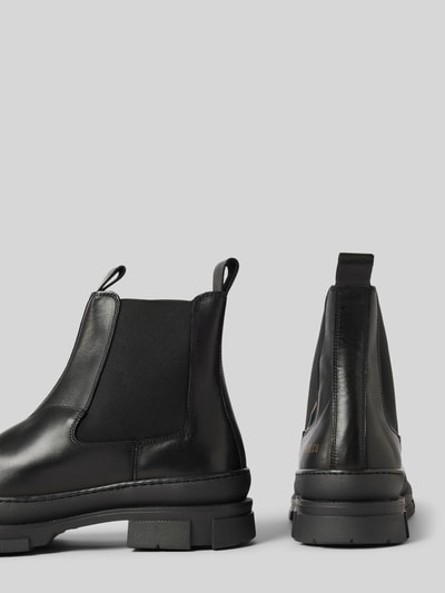 Peek & Cloppenburg ReplayBoots Aus Leder Mit Elastischen Einsätzen Modell 'VEGA LACE' In Black