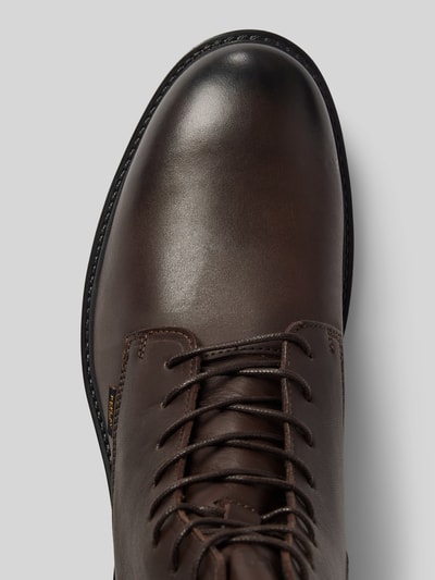 Peek & Cloppenburg ReplayBoots Aus Leder Mit Reißverschluss Modell 'MILES' In Dunkelbraun
