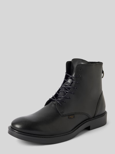 Peek & Cloppenburg ReplayBoots aus Leder mit Reißverschluss Modell 'MILES' in black