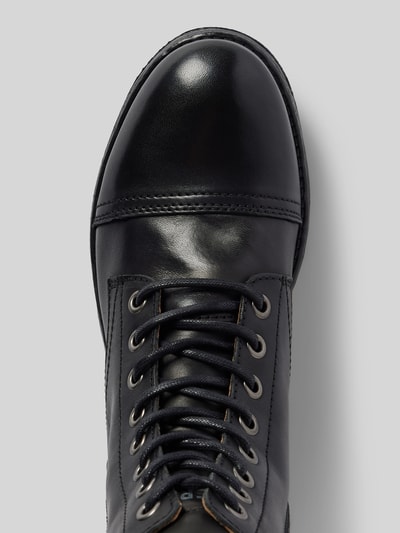 Peek & Cloppenburg ReplayBoots Aus Leder Mit Reißverschluss Modell 'PHIM' In Black