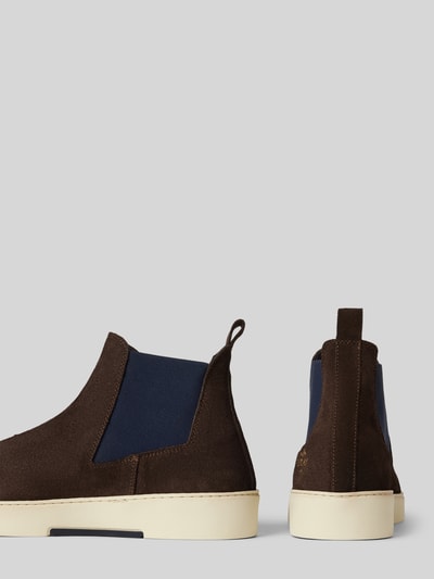 Peek & Cloppenburg ReplayChelsea Boots Aus Echtem Leder Modell 'FRANK' In Dunkelbraun