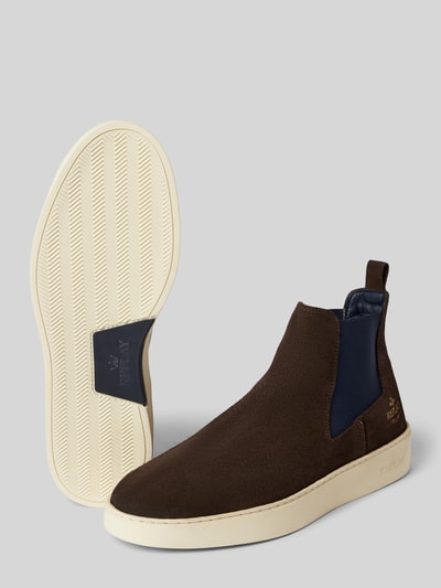 Peek & Cloppenburg ReplayChelsea Boots Aus Echtem Leder Modell 'FRANK' In Dunkelbraun