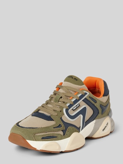 Peek & Cloppenburg ReplaySneaker mit Schnürung Modell 'DESTINY' in oliv