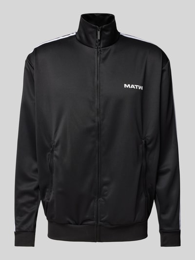 Peek & Cloppenburg Review X MATWREVIEW X MATW - Trainingsjacke Mit Label-Print In Black