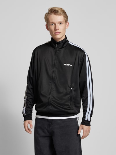 Peek & Cloppenburg Review X MATWREVIEW X MATW - Trainingsjacke Mit Label-Print In Black