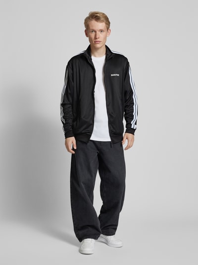 Peek & Cloppenburg Review X MATWREVIEW X MATW - Trainingsjacke mit Label-Print in black