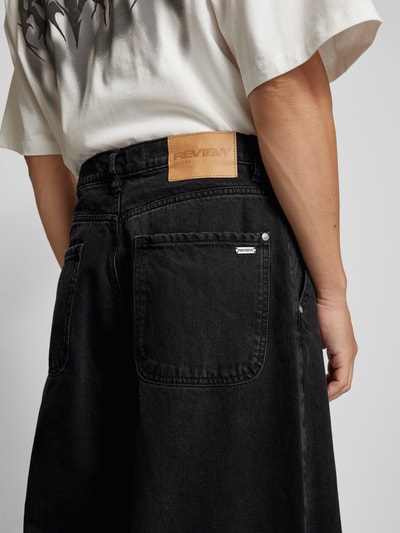 Peek & Cloppenburg REVIEWBaggy Fit Jeans Mit Knopf- Und Reißverschluss In Black