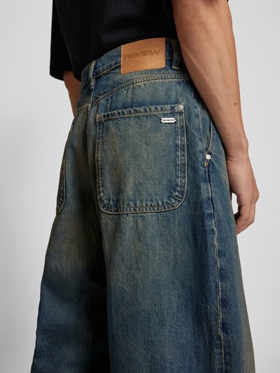 Peek & Cloppenburg REVIEWBaggy Fit Jeans Mit Label-Patch In Dunkelblau