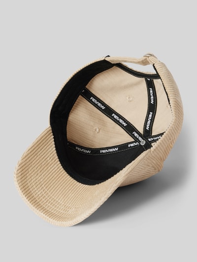 Peek & Cloppenburg REVIEWBasecap Mit Label-Stitching In Taupe