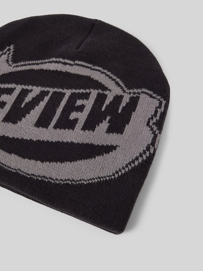 Peek & Cloppenburg REVIEWBeanie Mit Label-Print In Black