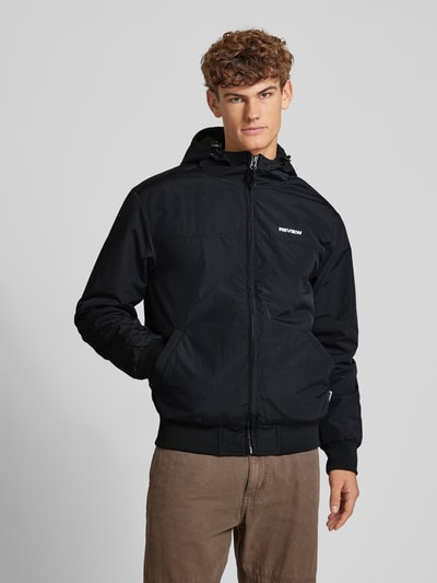 Peek & Cloppenburg REVIEWBlouson Mit Eingrifftaschen Modell 'BASIC' In Black