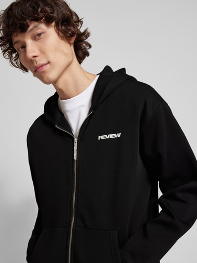 Peek & Cloppenburg REVIEWEssentials Logo Zip Hoodie In Black