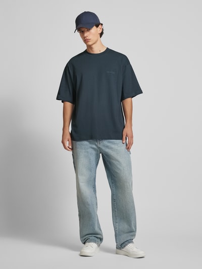 Peek & Cloppenburg REVIEWEssentials Oversized T-Shirt in marine