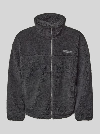 Peek & Cloppenburg REVIEWFleecejacke Mit Label-Detail In Black