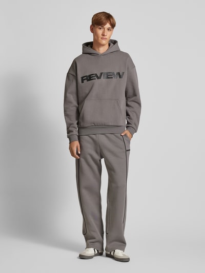 Peek & Cloppenburg REVIEWHoodie mit Kapuze in dunkelgrau