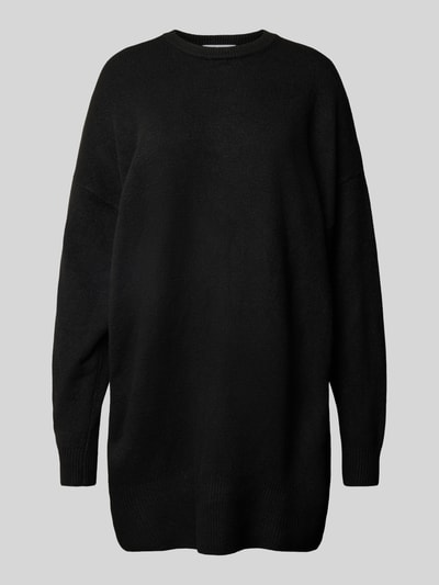 Peek & Cloppenburg ReviewKnielanges Strickkleid mit überschnittenen Schultern in black