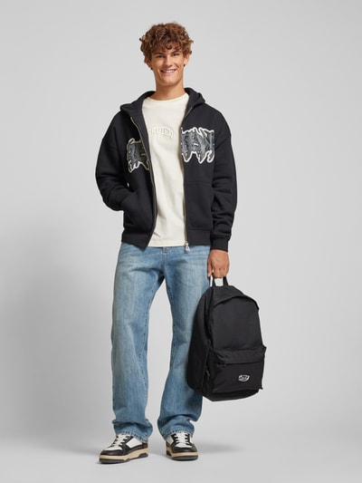 Peek & Cloppenburg REVIEWRucksack mit Label-Patch in black