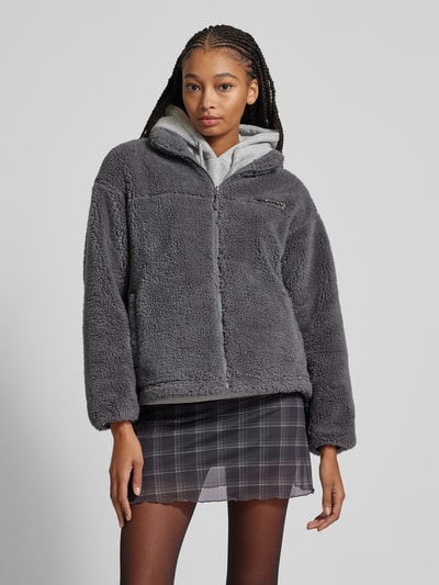 Peek & Cloppenburg ReviewSherpa Jacket Mit Label-Patch In Dunkelgrau