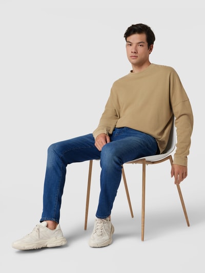 Peek & Cloppenburg REVIEWSkinny Fit Jeans mit Knopf- und Reißverschluss in blau