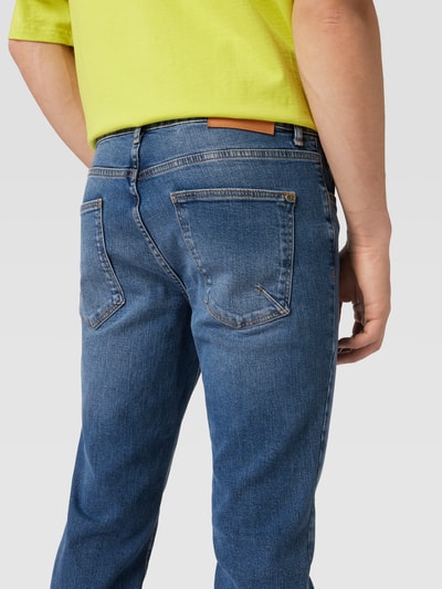 Peek & Cloppenburg REVIEWSlim Fit Jeans Mit Stretch-Anteil In Dunkelblau