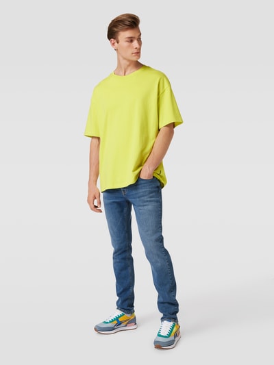 Peek & Cloppenburg REVIEWSlim Fit Jeans mit Stretch-Anteil in dunkelblau