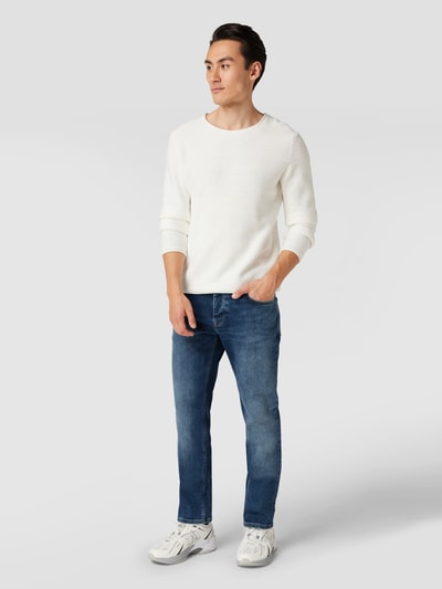 Peek & Cloppenburg REVIEWSlim Fit Jeans mit Stretch-Anteil in dunkelblau