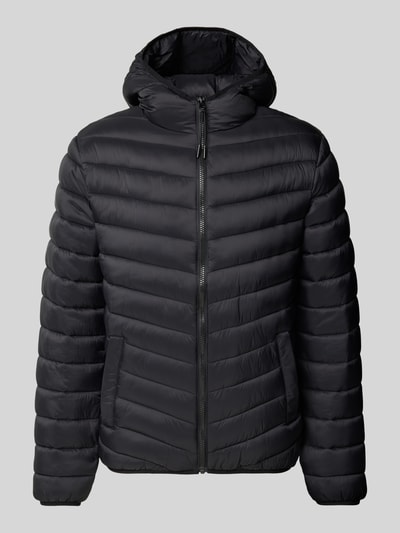 Peek & Cloppenburg REVIEWSteppjacke Mit Kapuze Und Eingrifftaschen In Black