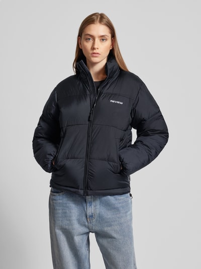 Peek & Cloppenburg ReviewSteppjacke Mit Label-Stitching In Black