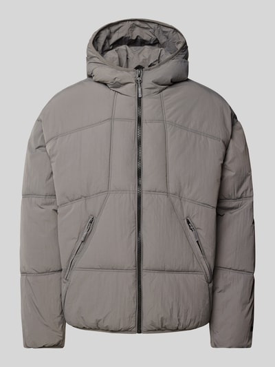 Peek & Cloppenburg REVIEWSteppjacke mit Reißverschlusstaschen in dunkelgrau