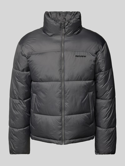 Peek & Cloppenburg REVIEWSteppjacke Mit Stehkragen In Dunkelgrau