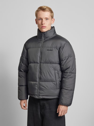 Peek & Cloppenburg REVIEWSteppjacke Mit Stehkragen In Dunkelgrau