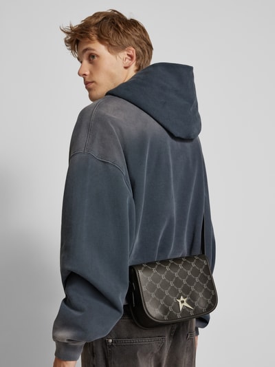 Peek & Cloppenburg REVIEWUmhängetasche mit Label-Detail in black