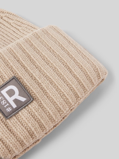 Peek & Cloppenburg RoecklBeanie Mit Label-Badge In Beige
