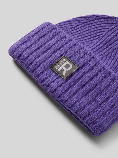 Peek & Cloppenburg RoecklBeanie Mit Label-Badge In Lila