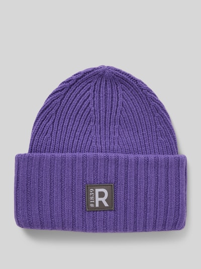 Peek & Cloppenburg RoecklBeanie mit Label-Badge in lila