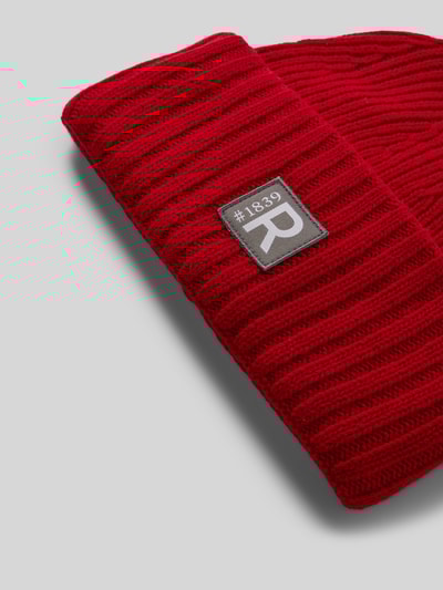 Peek & Cloppenburg RoecklBeanie Mit Label-Badge In Rot