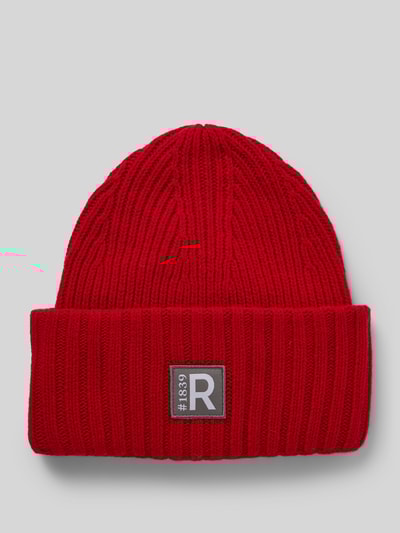 Peek & Cloppenburg RoecklBeanie mit Label-Badge in rot