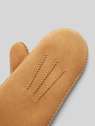 Peek & Cloppenburg RoecklFäustlinge Mit Label-Applikation Modell 'OSLO' In Cognac