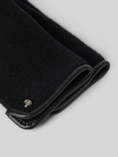 Peek & Cloppenburg RoecklHandschuhe Aus Schurwolle Mit Ziernähten In Black