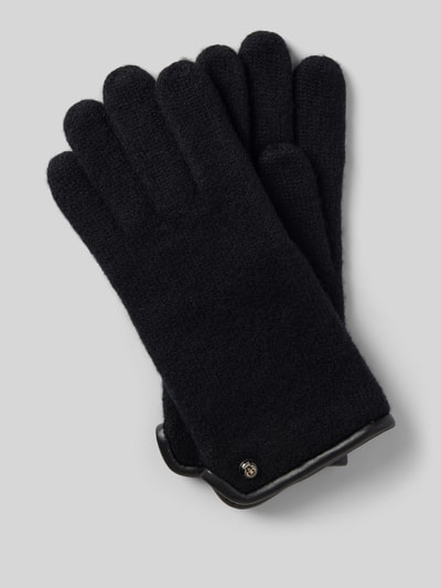 Peek & Cloppenburg RoecklHandschuhe aus Schurwolle mit Ziernähten in black