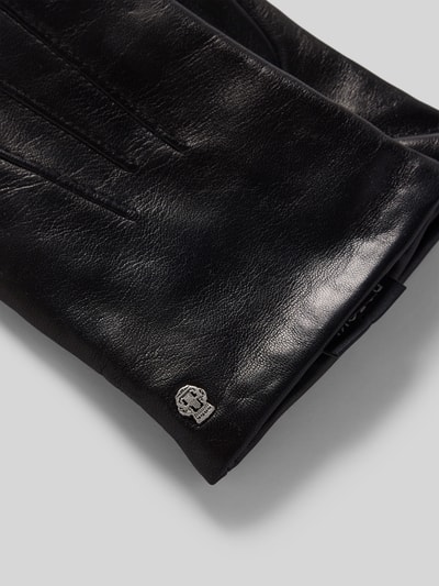 Peek & Cloppenburg RoecklHandschuhe Mit Label-Detail Modell 'Dover' In Black