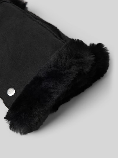 Peek & Cloppenburg RoecklHandstulpen Aus Lammfell Modell 'Winnipeg' In Black